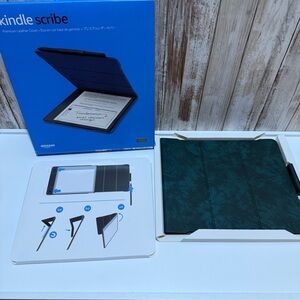 Kindle Scribe Premium Leather Cover - Green
